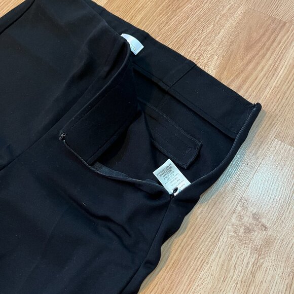 Ecru High Waist Stretch Cropped Flare Pants - Picture 2 of 7